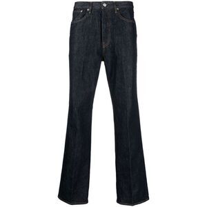 Auralee Men Twist Denim Cotton Jeans